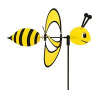 CIM Girouette - Little Magic Bee - résiste aux UV et aux intempéries - Ø28cm, Motif: 35x13cm, Hauteur Totale: 85cm - INCL. Tige en Fibre de Verre