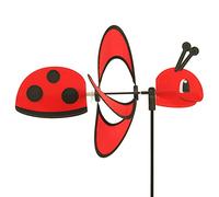 CIM Girouette - Little Magic Ladybird - résiste aux UV et aux intempéries - Ø28cm, Motif: 35x13cm, Hauteur Totale: 85cm - INCL. Tige en Fibre de Verre