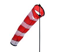 CIM Manche à air - Avia - Sock L - résiste aux UV et aux intempéries - Ø18cm, Longueur: 73cm, Hauteur: 97 cm- INCL. Tige en Fibre de Verre