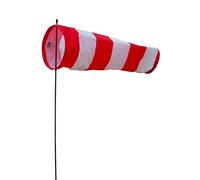 CIM Manche à air - Avia - Sock S - résiste aux UV et aux intempéries - Ø13cm, Longueur: 36cm - INCL. Tige en Fibre de Verre