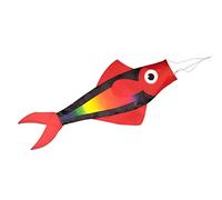 CIM Manche à air Poisson Fisch Windsack - Rainbow - Dimensions: 91 x 38 x 12 cm - avec Clip et émerillon à roulement à Billes - résiste aux intempéries