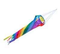 CIM Manche à air - Windturbine 60 Rainbow - résiste aux UV et aux intempéries - Ø12cm, Longueur : 60cm - INCL. émerillon à roulement à Billes
