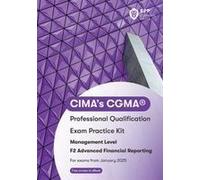 Cima F2 Advanced Financial Reporting