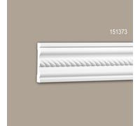 Cimaise 151373 Profhome Moulure décorative Moulure frise style Néo-Empire blanc 2 m