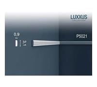 Cimaise Corniche Moulure Décoration de stuc Orac Decor P5021 LUXXUS Profil décoratif du mur 2 m blanc G