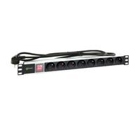 Cimaise - crochet - cable d'attache - rail - set d'accrochage Pulsar - RALZ - Bande de rack 8 prises