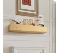 Cimaise Habillage de console - Etagère flottante 152 cm - Etagère à bois pour cheminée & salon - Accessoires de cheminée