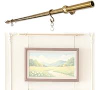 Cimaise pour Tableau Système Système De Suspension pour Tableaux Et Galeries D'art À Monter Soi-même, Kit De Rail pour Accrocher Des Tableaux Kit De Rails De Suspension(1.00m (39.4in))