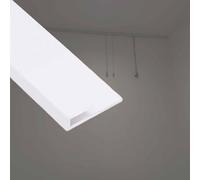 cimaise pour tableau Systèmes De Suspension De Tableaux Blancs Pour Galeries D'art, Cintres Pour Rails En Alliage D'aluminium De 30 150 400 Cm De Longueur(B-,L 160 cm)