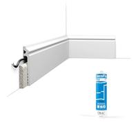 Cimaises Et Plus - Pack 10 mètres Plinthe de rénovation SX186 avec colle - Orac x Cimaises-et-plus