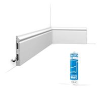 Cimaises Et Plus - Pack 10 mètres Plinthes SX118 avec colle - Orac x Cimaises-et-plus - 14 x 1,8 x
