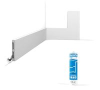 Cimaises Et Plus - Pack 10 mètres Plinthes SX163 avec colle - Orac x Cimaises-et-plus - 10 x 1,3 x