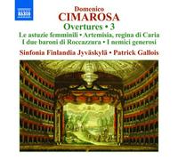 Cimarosa – Ouvertures Vol. 3 – CD – NAXOS