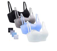 Cimary Soutiens-Gorge sans Couture de Soutien-Gorge de maternité de Soutien-Gorge d'infirmière rallonges de Soutien-Gorge inclues (Lot de 3 / Lot de 4)