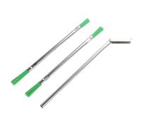 CIMAXIC 1 brosse de nettoyage pour joints d'ascenseur - Nettoyeur de rails de fenêtre - Brosse de nettoyage à double tête - Outil de en profondeur pour les rainures et les joints des rails