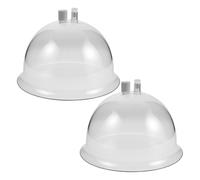 CIMAXIC 1 paire de ventouses de massage sous vide extra-larges - Ventouses de 180 ml pour le remodelage des fesses et l'augmentation de la poitrine - Accessoire de thérapie corporelle pour une