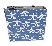 CIMAXIC 1 Pièce Coussin rehausseur Enfant en âge Jouer Human Design Table et chaises pour Enfants Present Joli Coussin de Chaise pour Enfant Coussin de siège Portable Sergé déperlant Blue