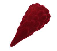 CIMAXIC 1 Pièce Ornements d'arbre De Noël Décorations De Noël à L'intérieur Bricolage Joyeux Décoration Intérieure Petit Décor De Table De Noël Dirigé Décor De Rouge Flanelle