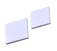 CIMAXIC 100 Feuilles de Papier Jetable Blanc Palette de Mélange Vernis à Ongles pour Nail Art Facile à Déplacer Pack de 100 Pièces pour Manucure Professionnelle