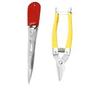 CIMAXIC 1Ensemble Kit de Réparation Métal pour Osier Outils de Réparation de Panier et Rotin avec Ciseaux de Réparation Outils de Vannerie Inoxydable Complet