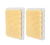 CIMAXIC 2 Pièces Dos Exfoliant Mural Pour Brosse Massage Corps Sans Mains Avec Poils Solides Accessoire Bain Pour Nettoyage Complet Dos Hommes Femmes