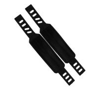 CIMAXIC 2 Pièces Sangles de Pédales Réglables pour Vélo Exercice Accessoires Robustes PP Confort et Sécurité pour Entraînement Salle Domicile Compatibles Universellement avec Tous