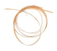 CIMAXIC 2 Rouleaux matériau en Bambou Bandes de rotin matériel de bambous Fil Plat kit de réparation en Osier Ruban de Ficelle Bande tissée Lattes de Bambou matériau tissé en Bambou Beige
