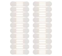 CIMAXIC 20 patchs liftants pour le cou et le décolleté - Bandes de traitement - Patch liftant élastique - Couleur chair - Usage domestique et voyage