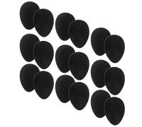 CIMAXIC 20 Pièces Autocollant Silencieux pour Chaussures, Protections de Semelles Auto-adhésives en Caoutchouc Noir, Épaisseur 3mm, Antidérapantes, Anti-usure, pour Talons Hauts