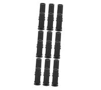 CIMAXIC 3 Ensembles Pied De Sapin De Noël Support De Base pour Arbre De Noël Adaptateurs Socle pour Sapin De Noel Base Sapin De Noel Outils De Fixation d'arbre De Noël Black 6 Pièces * 3