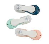 CIMAXIC 3 Pièces coupe-ongles bébé ongle de bébé lime à ongles nouveau-né nail clipper coupe ongle bébé ciseaux tondeuses bébé coupe-ongles pour tout-petits Gel de silice