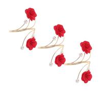 CIMAXIC 3 Pièces Flower Arm Cuff For Women Adjustable Hollow Metal Bangles With Artistic Floral Design Lightweight Breathable Upper Arm Jewelry For Parties And Everyday Wear