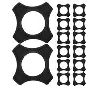 CIMAXIC 30 accessoires pour microphone : anneaux anti-roulement en caoutchouc pour microphone, protection antidérapante et antichute pour microphones sans fil portables