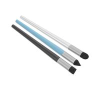 CIMAXIC 3pièces Lot de Stylos Éponges pour Estomper Croquis Outils De Dessin pour Pastel à Huile Pinceaux Estompeurs Tête Souple Biseautée Ronde Double Biseautée