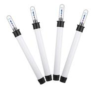 CIMAXIC 4 Ensembles Jauge De Niveau d'eau Niveleur Testeur D'humidité De l'eau Mètre Pot Jauge De Réservoir d'eau Numérique Jauge À Eau pour Plantes Plastique Blanche 4 Pièces * 4