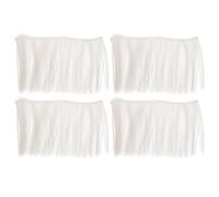 CIMAXIC 4 Pièces Doll Wig Kit Heat Resistant Fiber Straight Hair Wefts For DIY Girl Wig Making And Figurine Hair Extensions Crafting