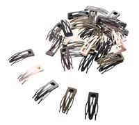 CIMAXIC 40 Pinces à Cheveux à Pression en Métal 40 Pcs Couleurs Assorties pour Filles, Accessoires Cheveux Courts, Clips Décoratifs pour Coiffures Quotidiennes et Fêtes