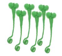 CIMAXIC 6pièces Lot De Barrettes à Cheveux Feutrées Décorations Faites Main Ornements Pour Accessoires Capillaires Piques Feutre