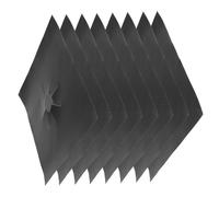 CIMAXIC 8pièces Couvercle De Brûleur Pour Cuisinière à Gaz Housse De Protection Antiadhésive Réutilisable Résistante Chaleur Facile à Nettoyer