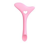 CIMAXIC Aide à L'Eye-Liner Multifonction en Silicone Rose Pochoir pour Eye-Liner et Fards à Paupières Accessoire Maquillage Solide et Facile à Nettoyer pour Application Précise