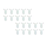 CIMAXIC Anneaux de Présentation pour Vernis à Ongles 100 Pièces, Bagues Manucure Couleur Contrastée, Plastique Léger Transparent, Outils Professionnels pour Salon de Manucure et Nail Art