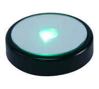 CIMAXIC Base et Changement de Couleur Multiple Ronde Lumineuse Noire en Plastique LED Câble USB 5 V , Longue Durée pour Décorer des Objets en Verre 3d