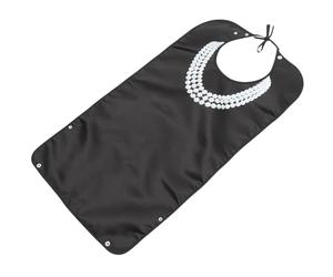 CIMAXIC Bavoir pour Adultes Imperméable en Satin et Pu, Résistant la Déformation, Protège Efficacement les Vêtements des Personnes Âgées, pour Hôpitaux et Aidants