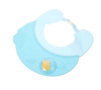 CIMAXIC Bonnet de bain éponge shampoing pour tout-petits capuchons robinet bonnets bébé - Bébé bain cap - Casquette bain bébé chapeau de bonnets de bain pour bébé Plastique Blue