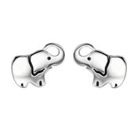 CIMAXIC Boucles D'oreilles Polis Délicates en Argenté Sterling Éléphant Bijoux Féminins pour Femmes et Filles pour Toutes Occasions et Fêtes
