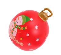 CIMAXIC Boule de Noel Gonflable décor extérieur de noël sphère de Jardin de Noël décorations des balles Boules Ornement décoration Gonflable gonflables de noël PVC