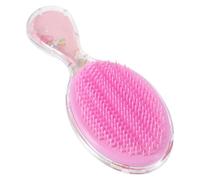CIMAXIC Brosse à Cheveux Démêlante pour Petite Fille Brosse Portable Transparente Ovale Poils Doux pour Cheveux Mouillés Légère Accessoire de Coiffure Garçon et Filles Sécurisé