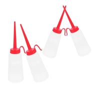 CIMAXIC Burette Huile pour Machine à Coudre 4pcs Flacons 160ml en Plastique Solide avec Bec Long pour Application Précise et Entretien