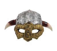 CIMAXIC Casque viking : casque viking historique pour enfants, accessoire de costume médiéval pour festivals, costume polyvalent pour contes, décoration de fête, pièces de théâtre scolaires