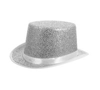 CIMAXIC Chapeau Magicien Réutilisable pour Anniversaire Cosplay Accessoire de Performance pour Garçon Fille Adultes Polyvalent pour Magiciens Clowns